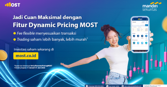 Transaksi kini lebih murah, buat cuan-mu lebih mudah!