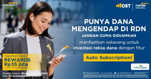 Auto Subscription: Bantu Cash Management dan mempermudah Trading Saham dengan Reksa Dana