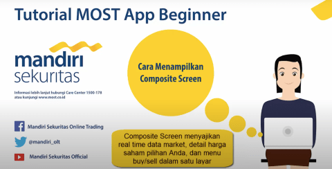 Cara Menampilkan Composite Screen pada MOST Aplikasi PC/Laptop